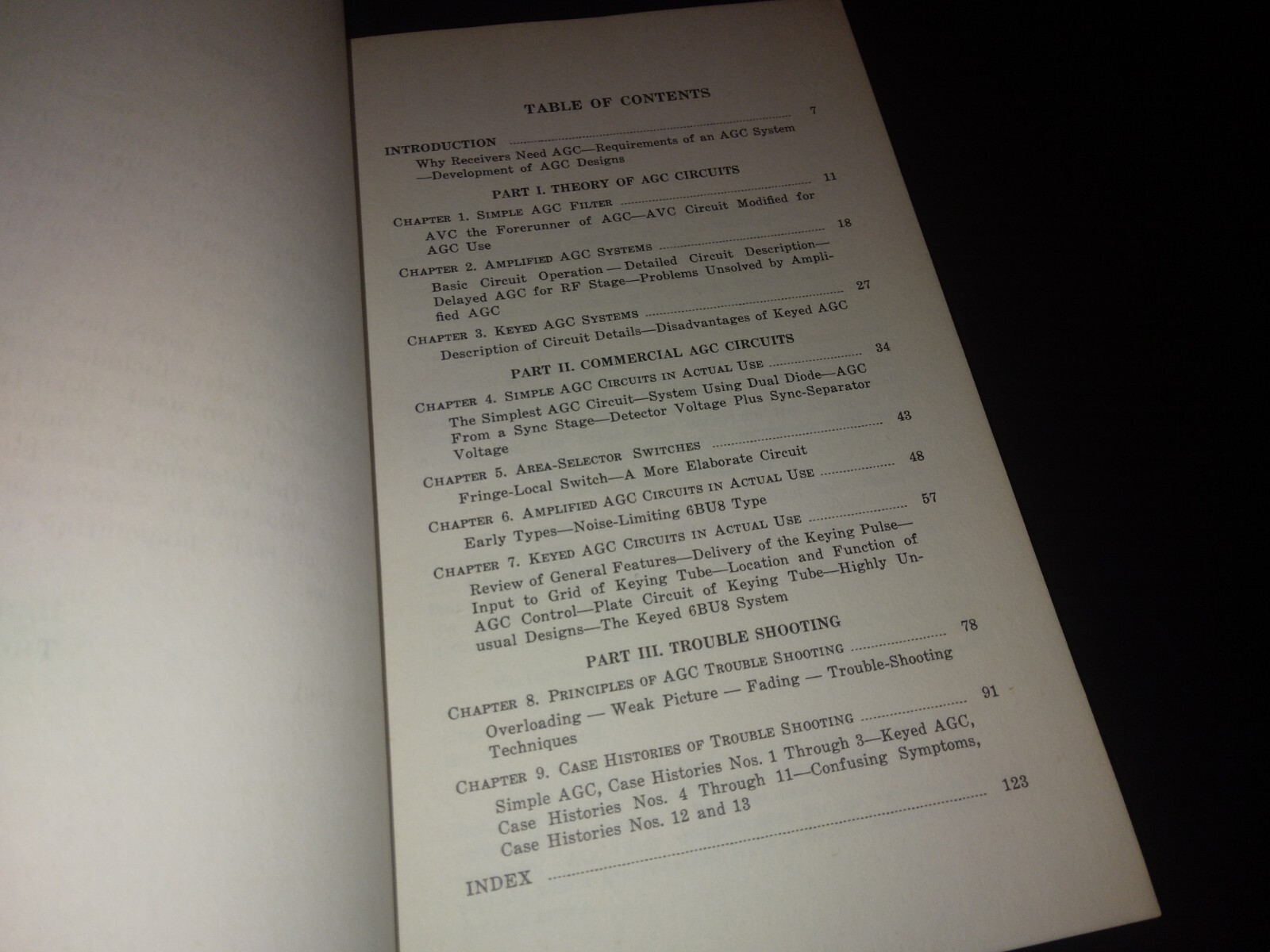 Servicing AGC Systems TV Circuit Carter Lesh 1961 Sams 126 Pages