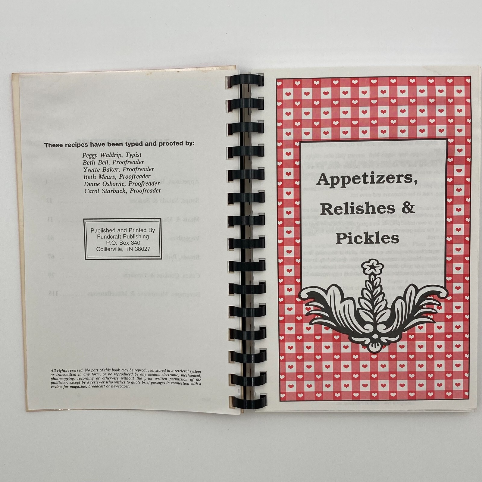 Charles Elementary School Cookbook Richmond, Indiana (1996, Spiral) 126 pages