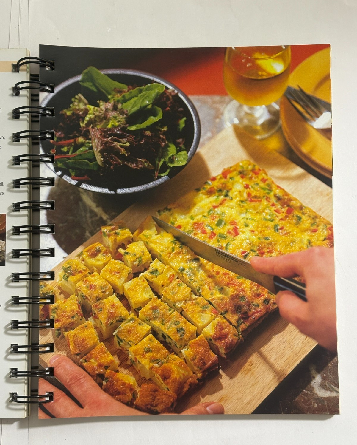Tapas CookBook Paperback Spiral Bound No Author Collection of Spanish Recipes