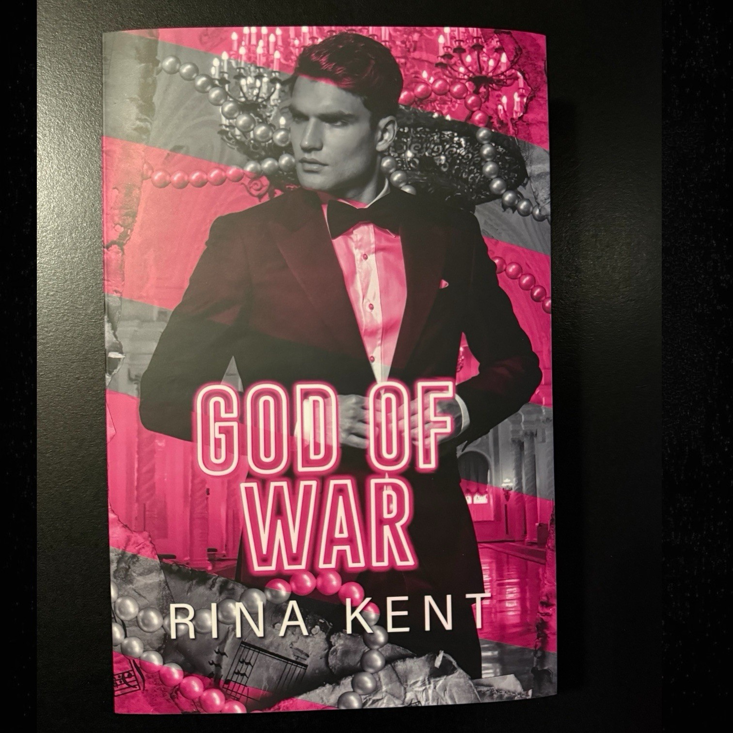 God of War by Rina Kent Legacy of Gods with Art Print, Letter, Sticker