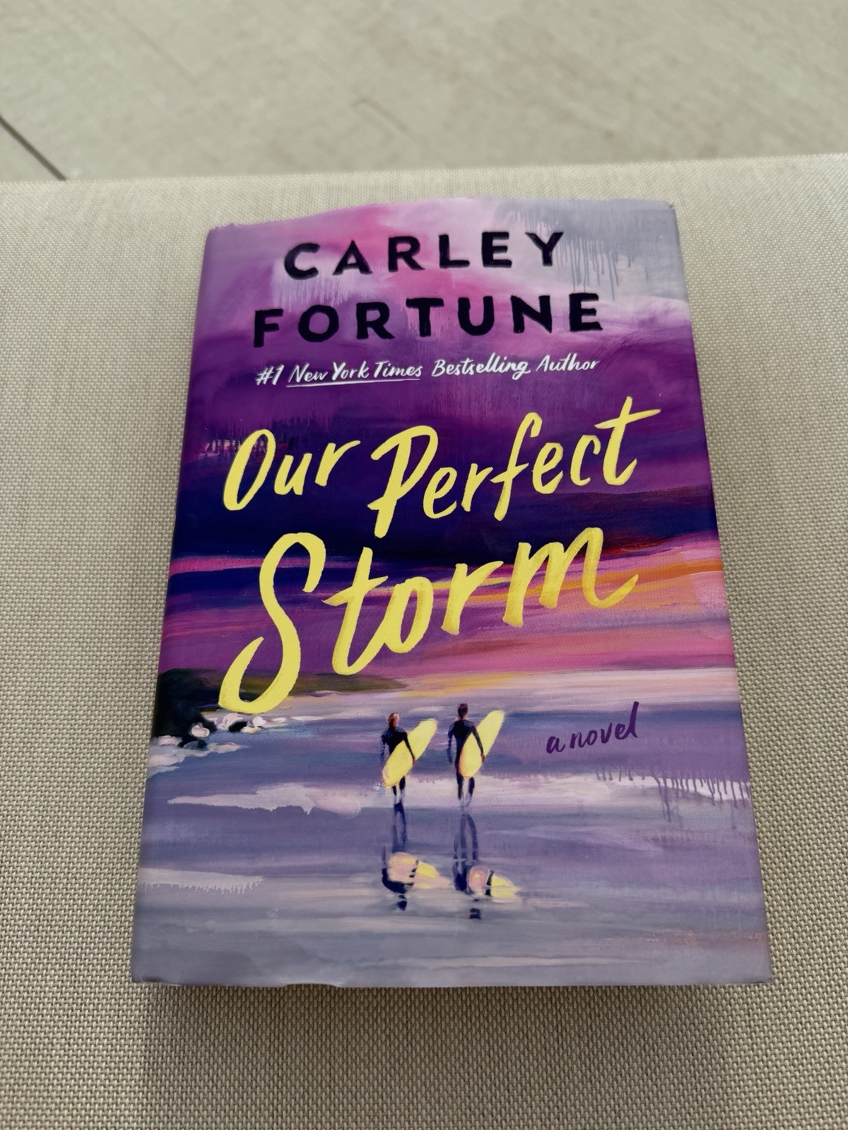 EUC Our Perfect Storm By Carley Fortune Hardback