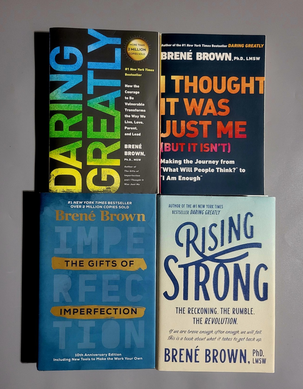 Brene Brown 8 Book Set : 6 HC / 2 PB -VG