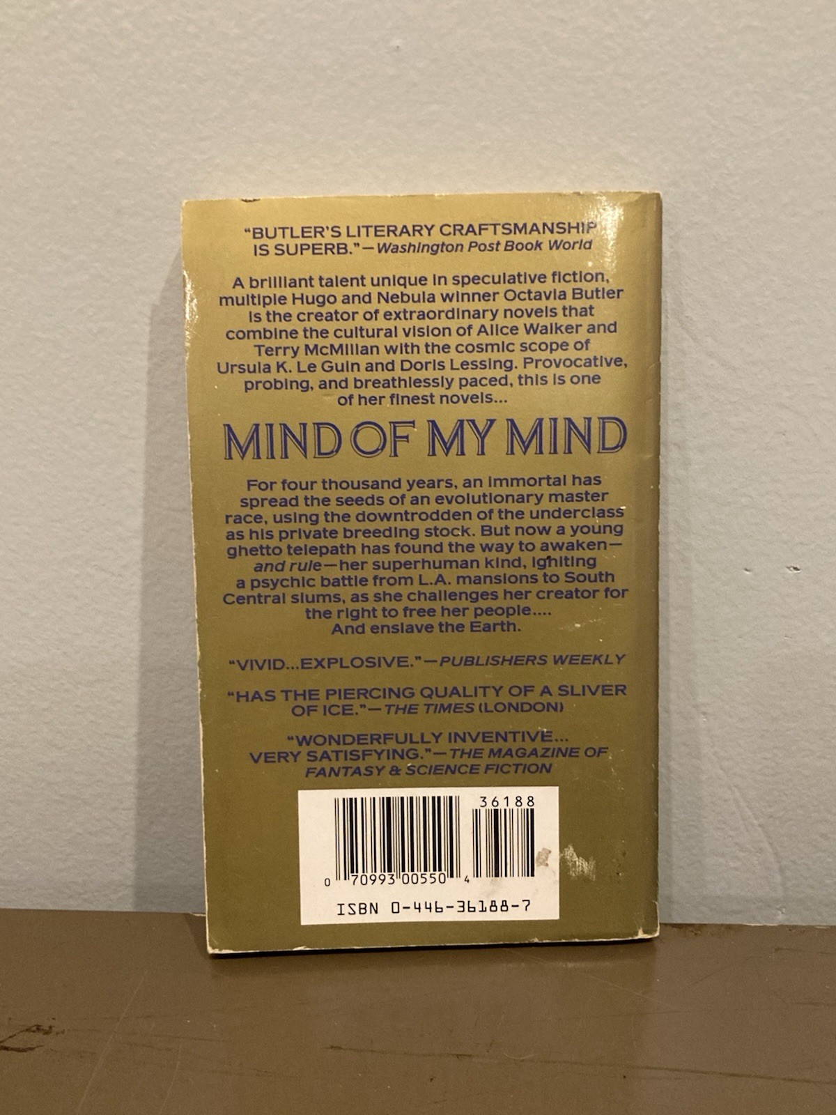 Mind of My Mind – Octavia E. Butler – Vintage Paperback 1994