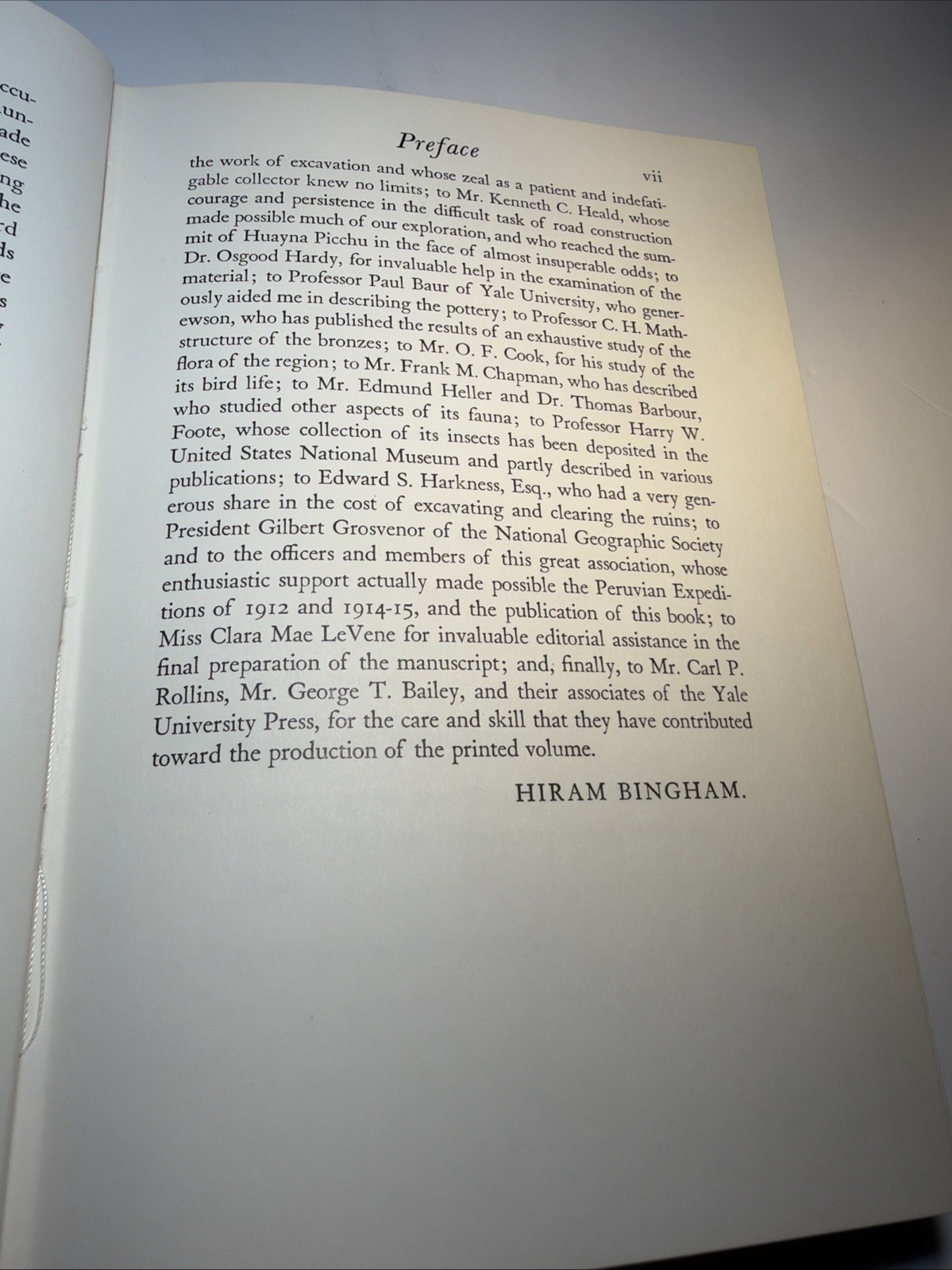 MACHU PICCHU: A CITADEL OF THE INCAS 1979 Hiram Bingham HC Like New (582)