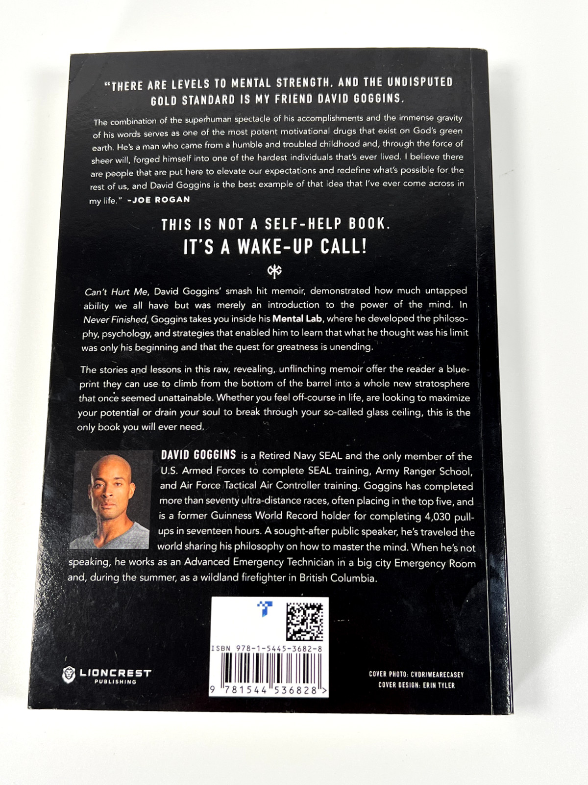 Never Finished Clean Edition David Goggins : Paperback Self Help Biography