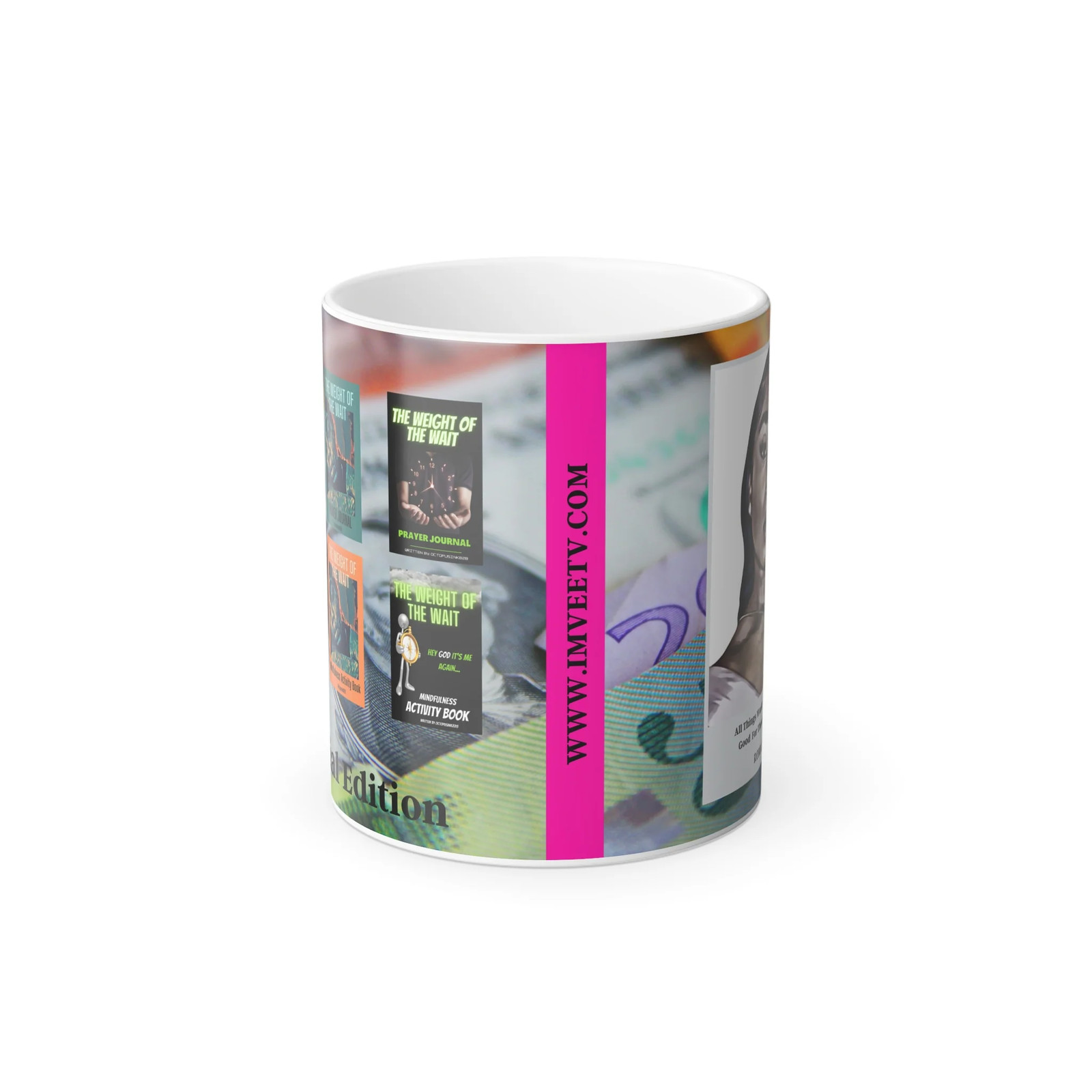 “The Weight Of The Wait” Color Changing Ceramic Mug, 11oz | Bible Verse Coffee M