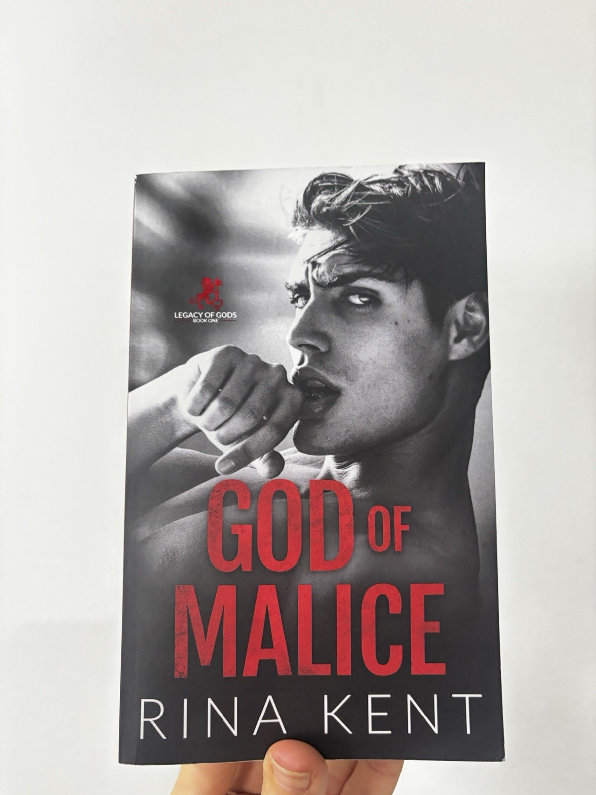 OOP Legacy Of Gods By Rina Kent Model Covers Out Of Print Pb LOG God Of Malice