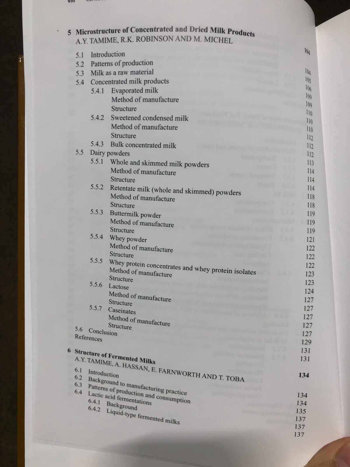The Structure of Dairy Products