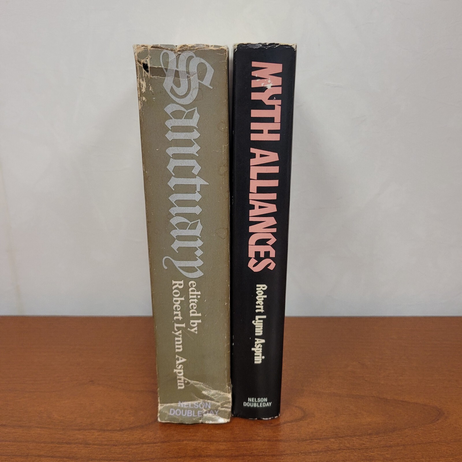 MYTH ALLIANCES/SANCTUARY by Robert Asprin, Vtg HC 1981 THIEVES’ WORLD Series 1-3