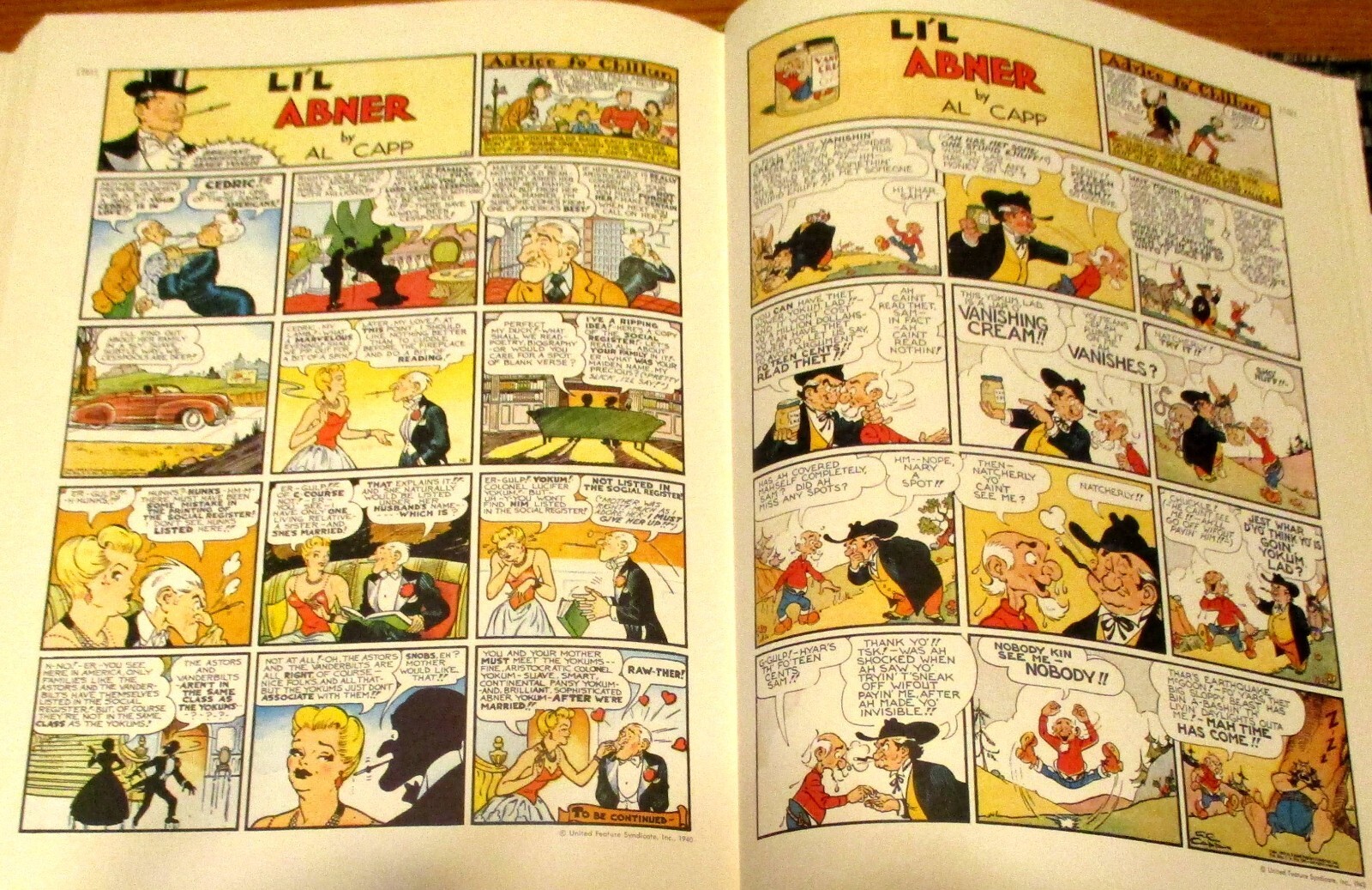 1977 The Smithsonian Collection of Newspaper Comics Hardcover Book 336 Pages