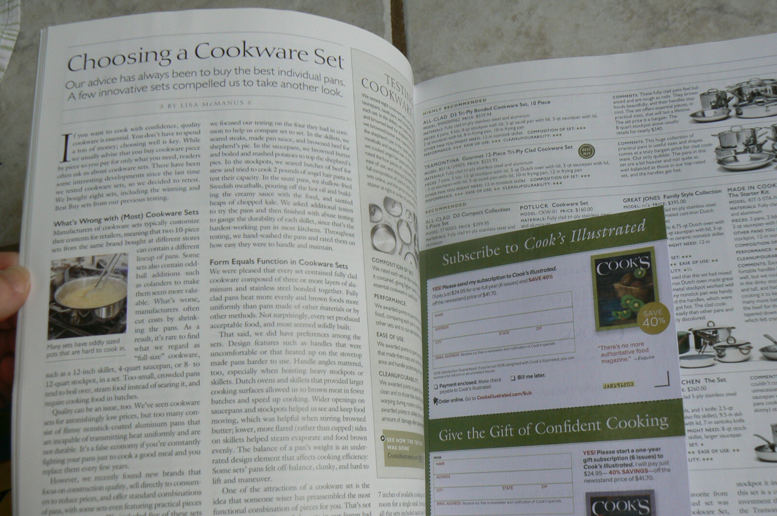 Cook’s Illustrated #161 Nov/Dec 2019 Ham,Yule Log,Cocktails,Garlic Confit,Duck +