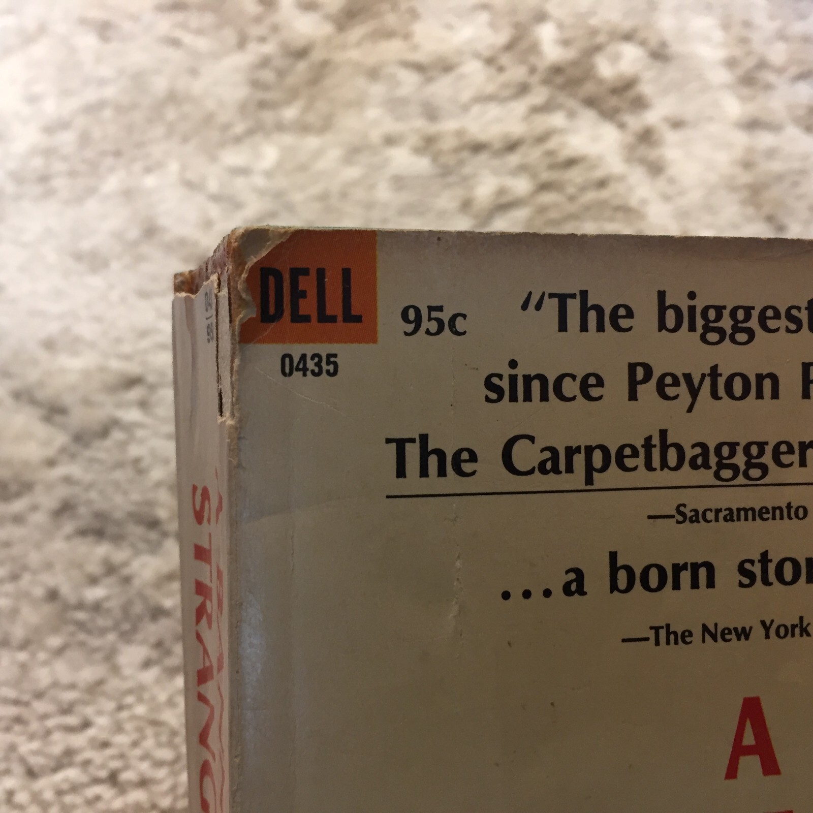 A Banner With a Strange Device Romance Paperback Book by Arona McHugh Dell 1965