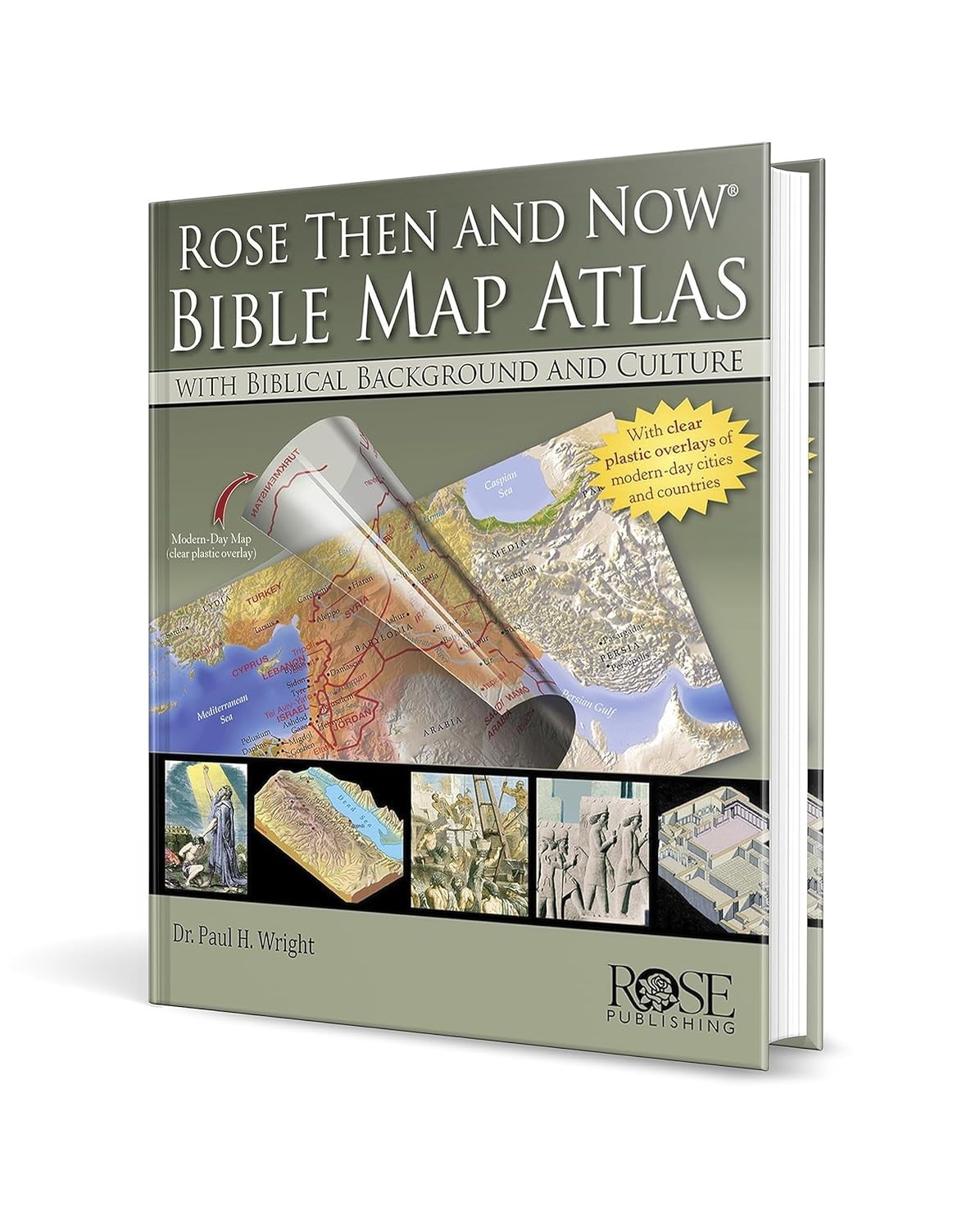 Your Comprehensive Bible Reference: Rose Then and Now Map Atlas with 272 Pages