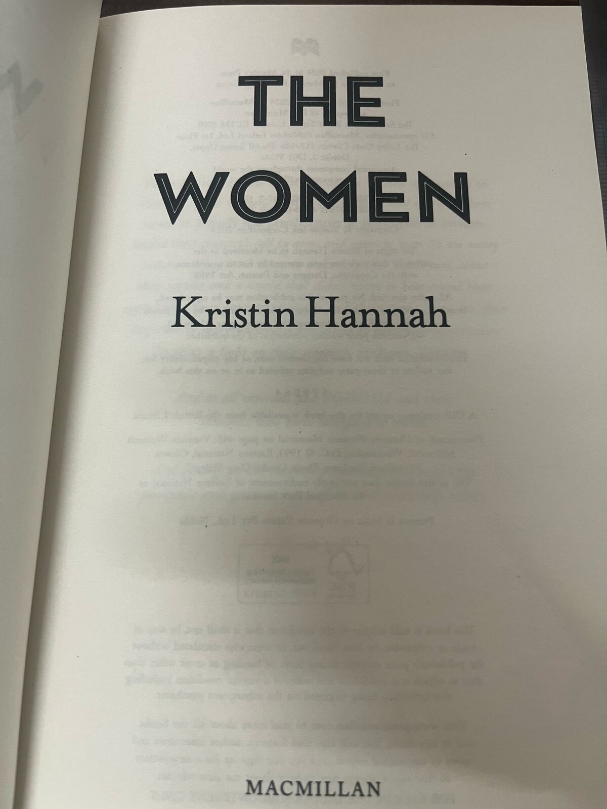 The Women : A Novel by Kristin Hannah, Paperback FREE SHIPPING