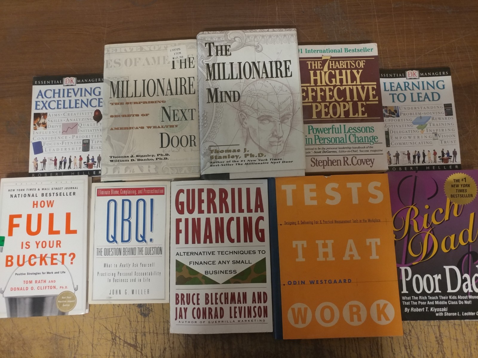 Lot of 20 Business Leadership Management Economic Investment Marketing Book MIX