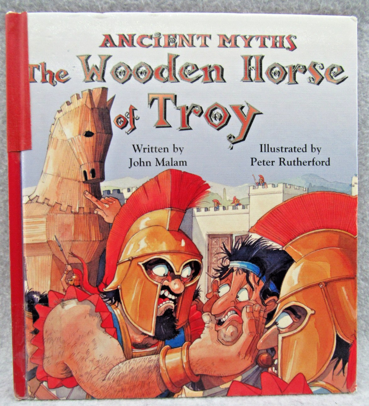 Ancient Myths LOT 6 HC Books ~ Troy Perseus Odysseus Theseus Hercules Homeschool