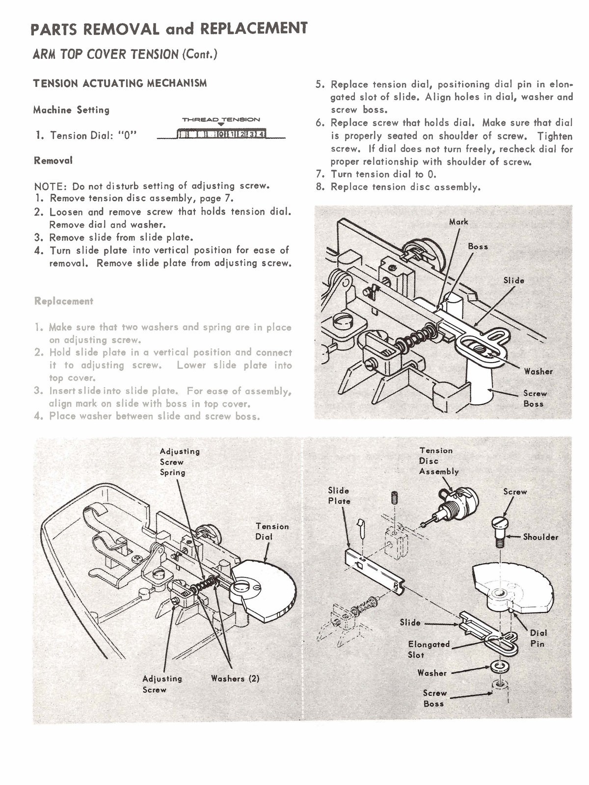 SINGER 750 Series Service Manual NOT User Manual, BINDING – TOUGH FRONT & BACK
