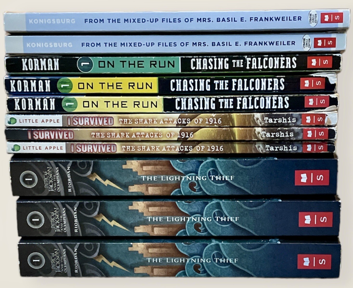 Classroom 11 Book Lot 4 Titles 2 – 3 Copies Each Book Ages 8-12 Partner Reading