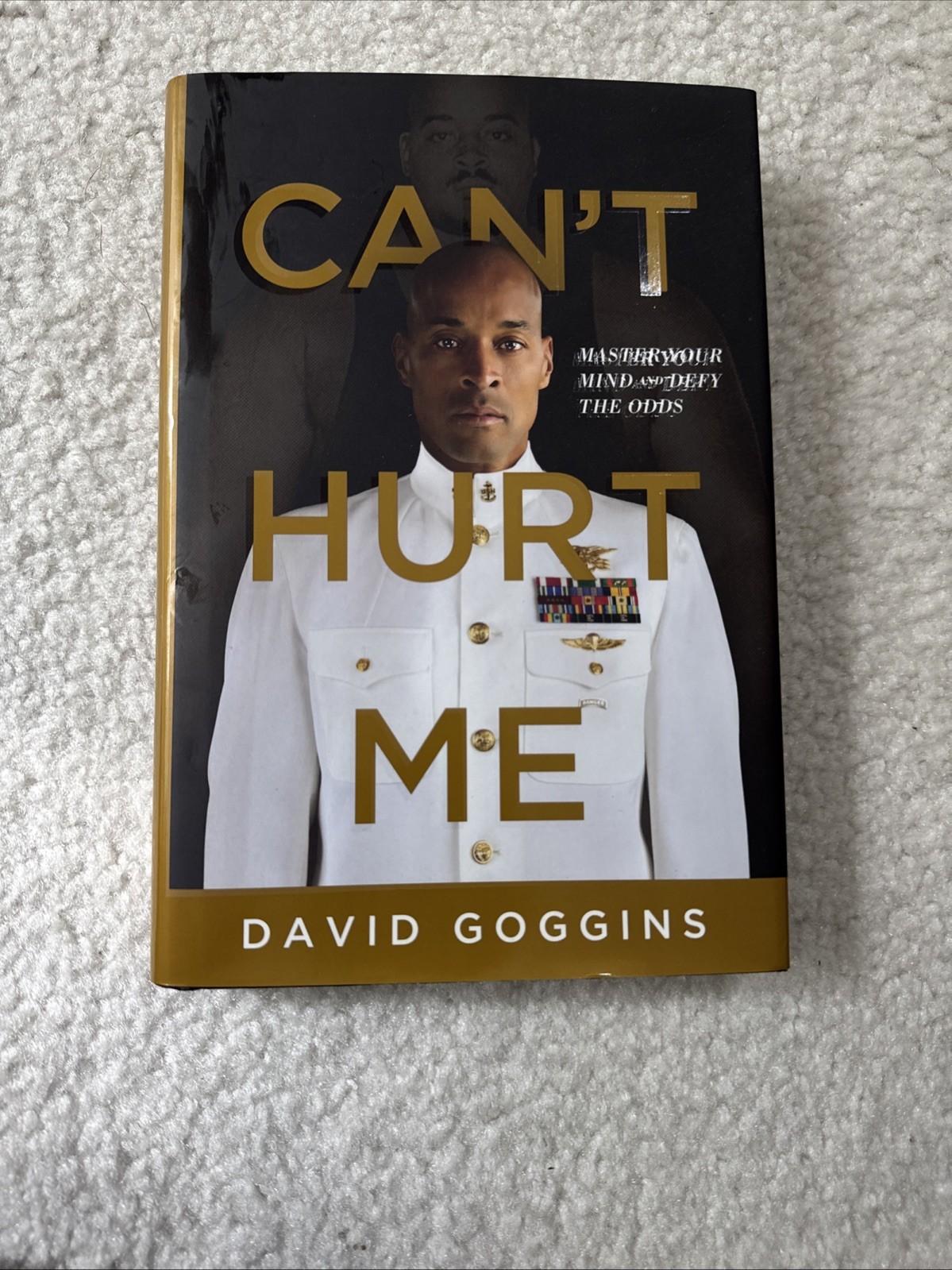 Can’t Hurt Me Master Your Mind and Defy the Odds by David Goggins Hardback & Jac