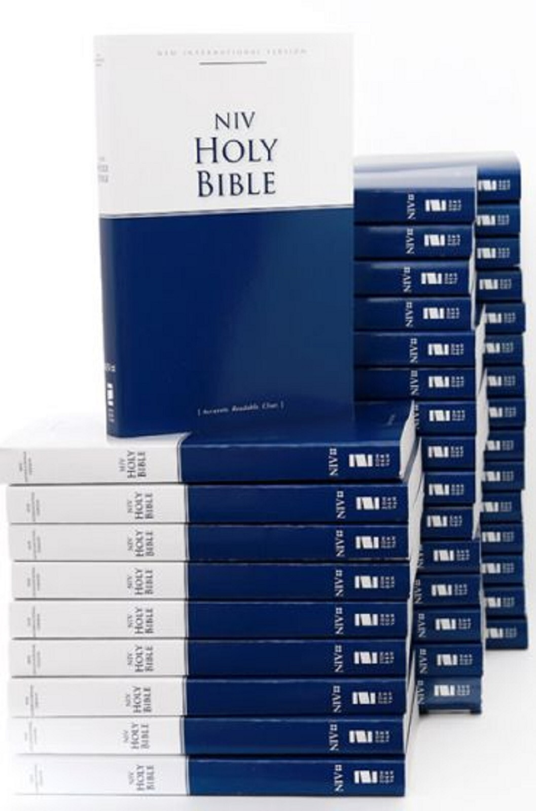NIV Bible Blue 40 Outreach Bibles Wholesale Bibles BRAND NEW!!!