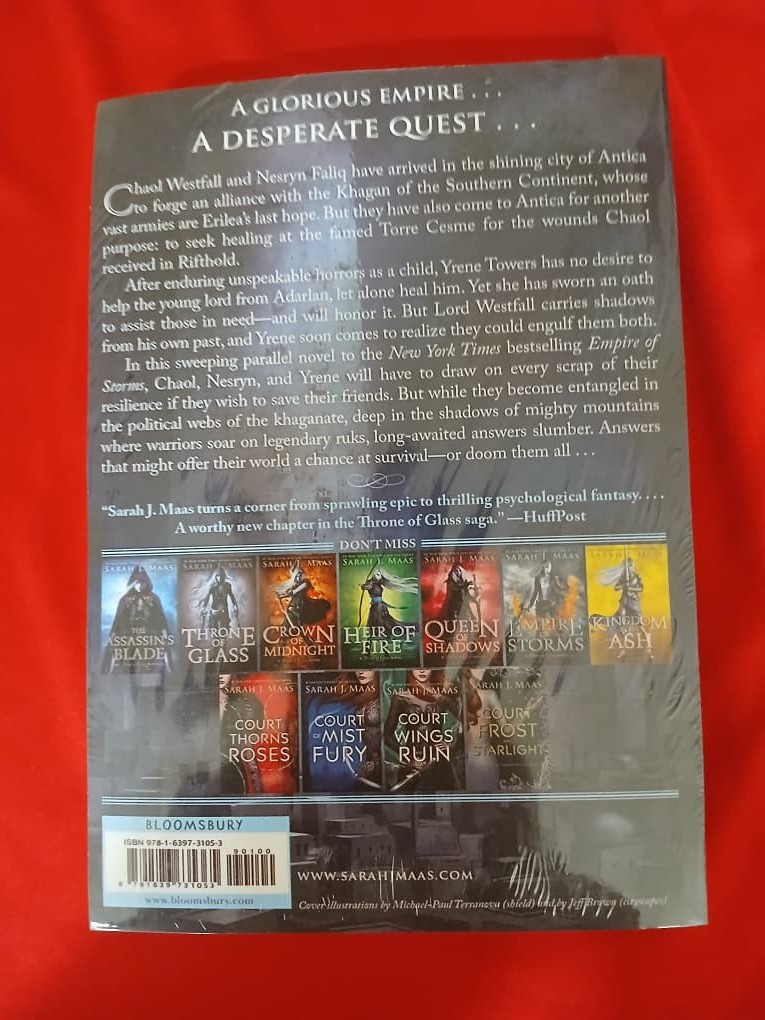 Throne Of Glass 8 Book Set By Sarah J Maas (Paperback English Book Soft Cover)