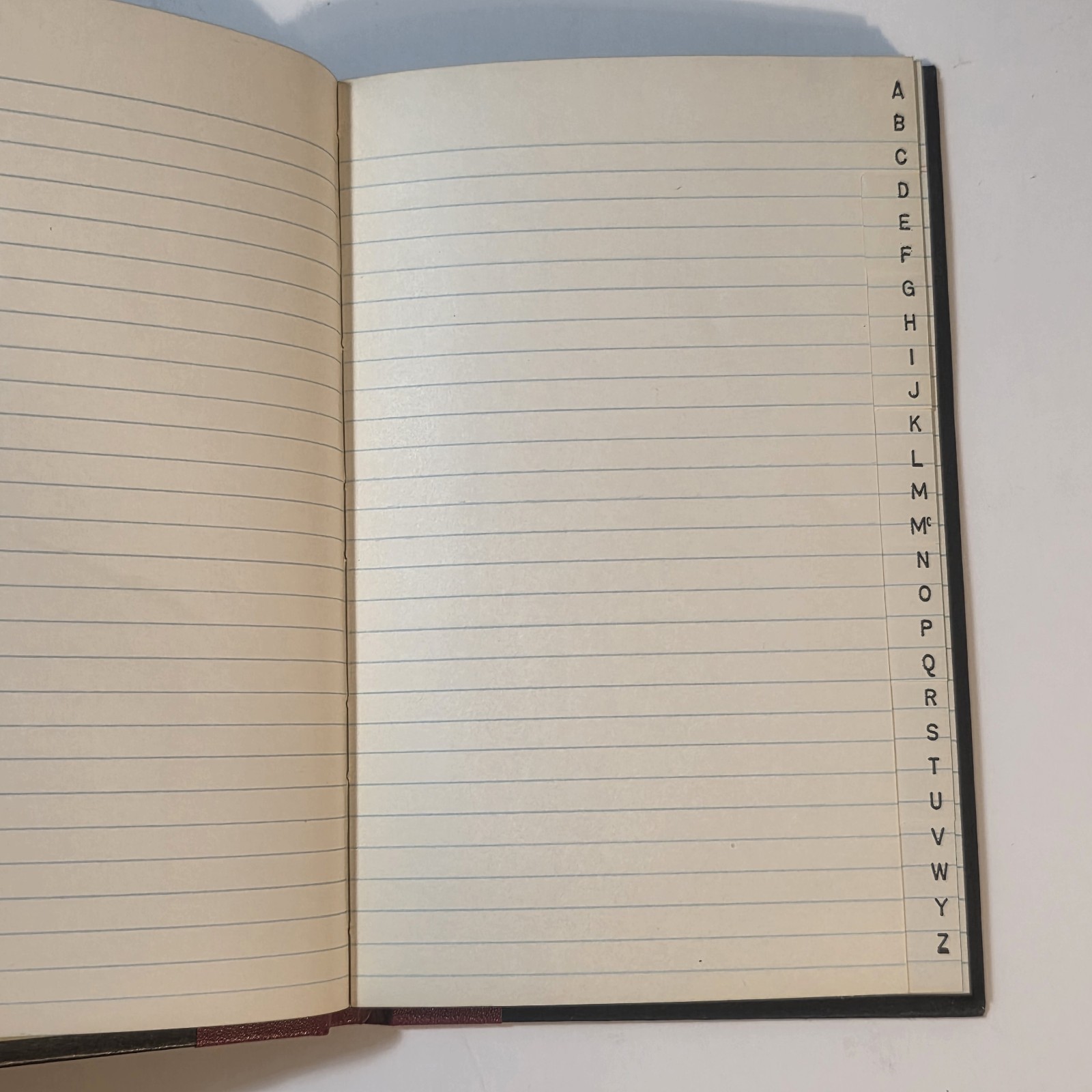 Vintage 1970s S.E. Ledger, Hard Cover, 126 Pages + Index