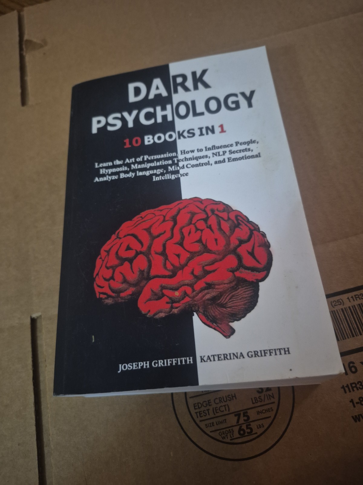 Dark Psychology 10-in-1 book by Joseph Griffith & Katerina Griffith PaperBack