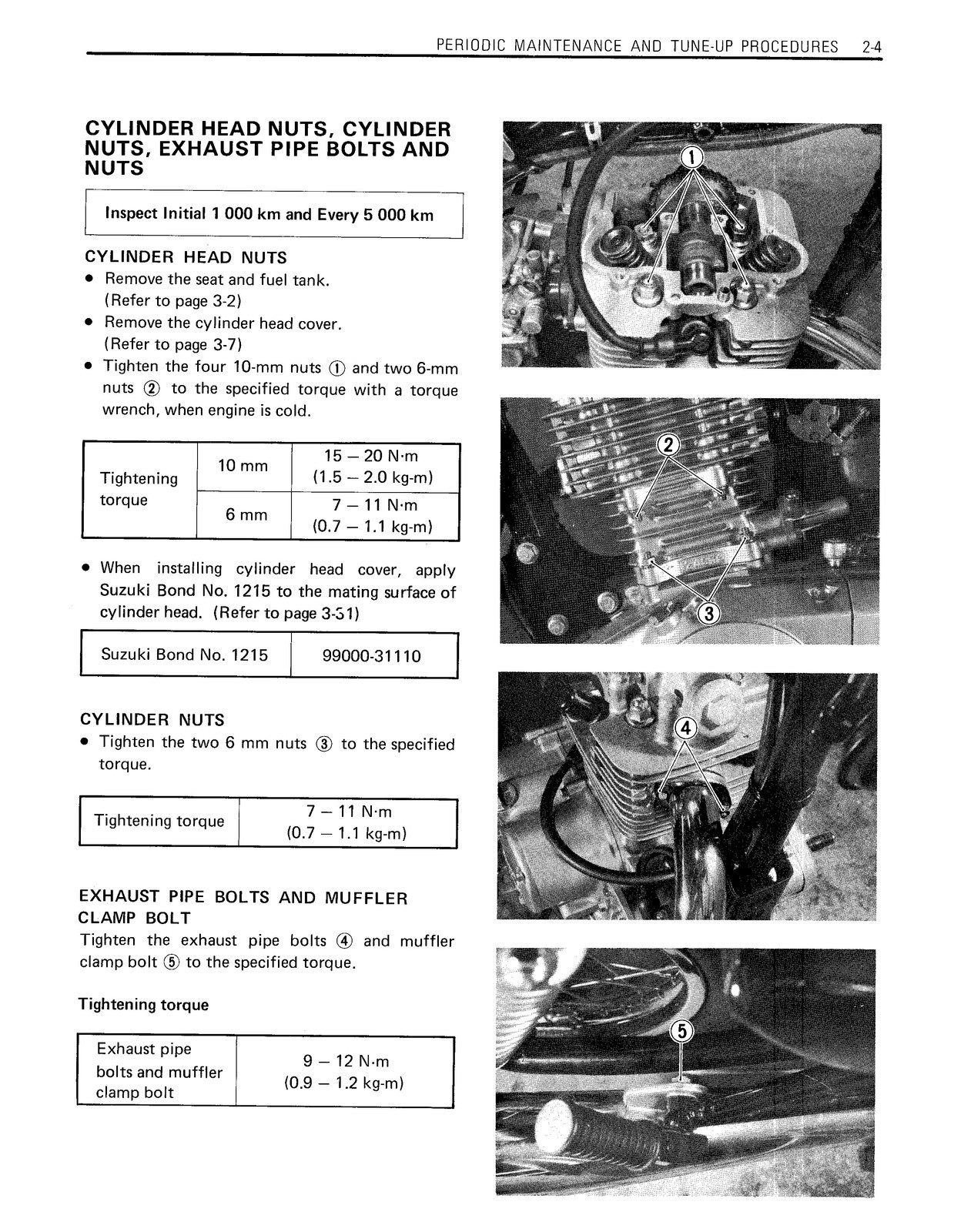 SUZUKI GN125 Motorcycle Service Manual 1983 To 2001, BINDING – TOUGH COVERING