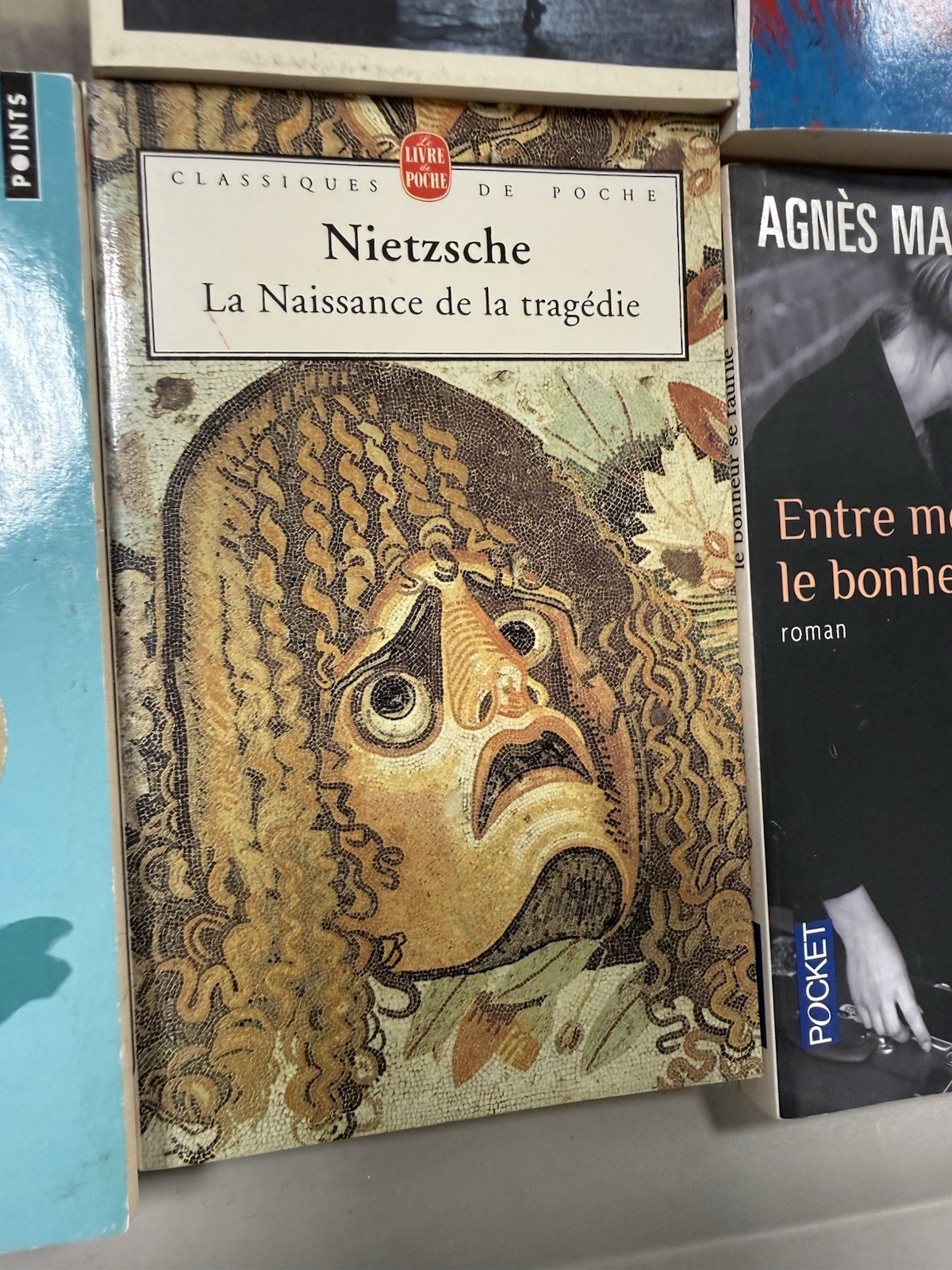 Lot of 10 books in the FRENCH Language Paperbacks. Mixed Genre