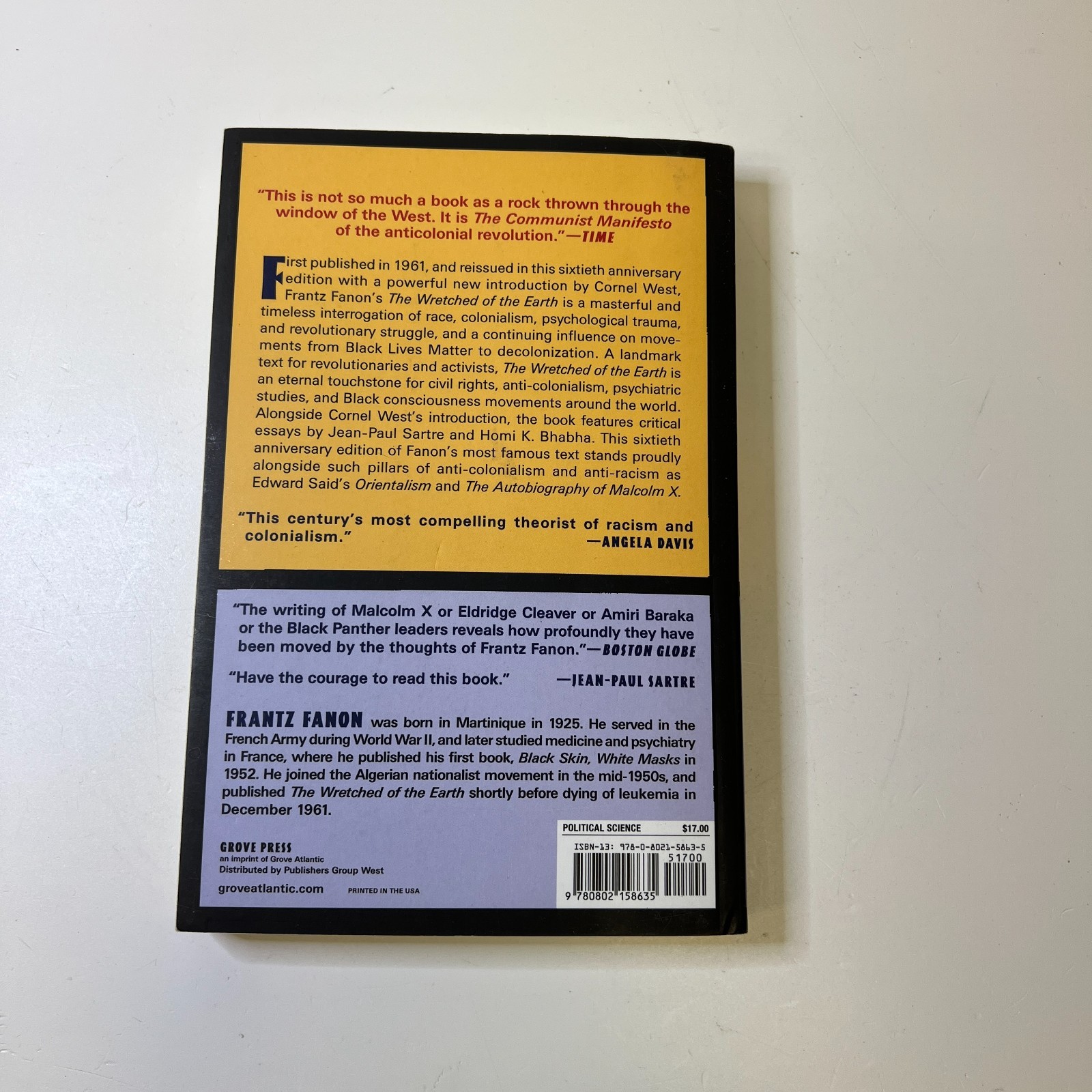 The Wretched of the Earth by Frantz Fanon