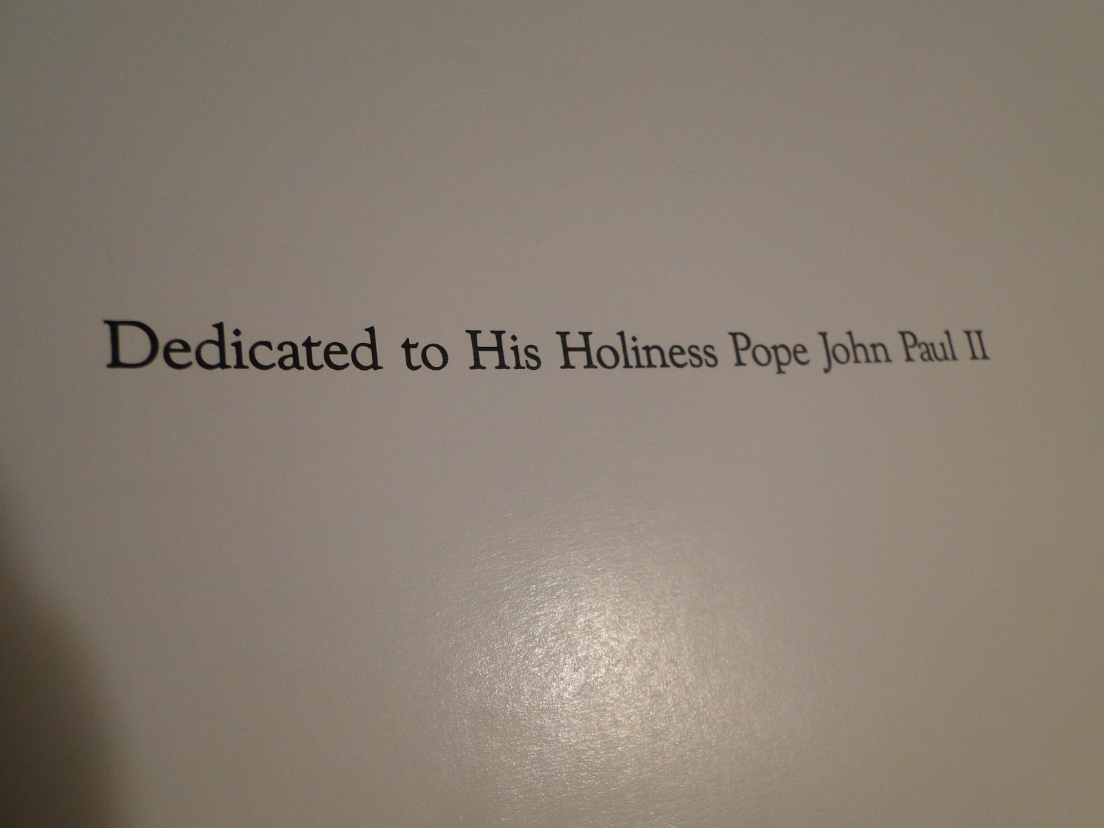 The Popes A Papal History, by J.V. Bartlett Publ 1990, Nihil Obstat & Imprimatur