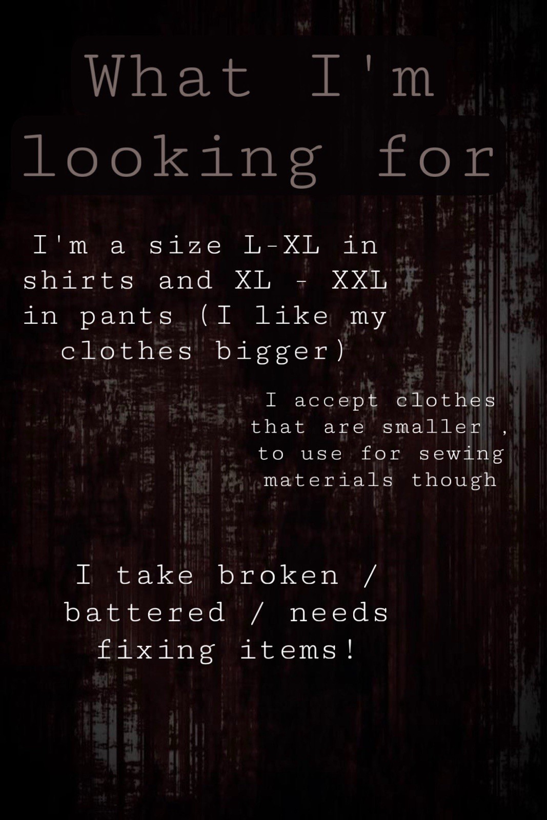 PLEASE READ , Information about the seller + bartering!!