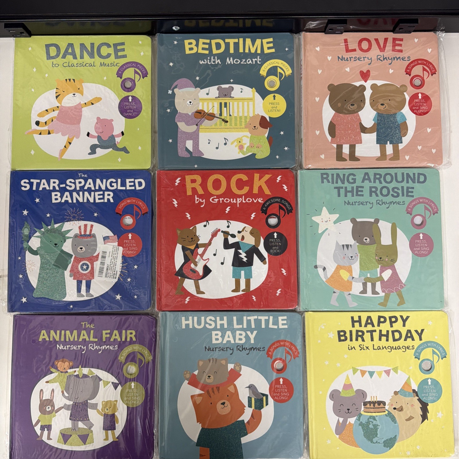 CALI’S BOOKS SET OF 9