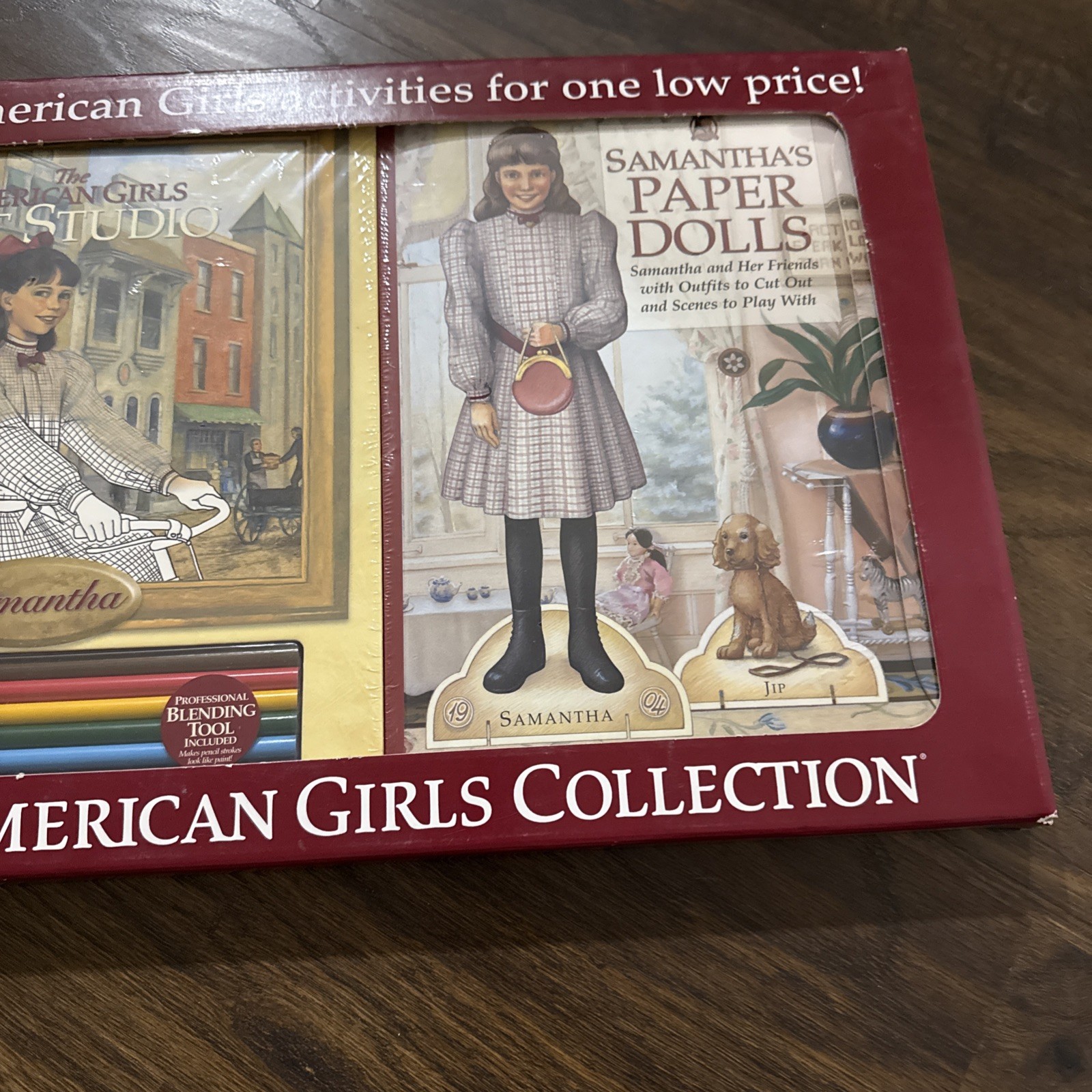 The American Girls Collection Samantha’s Paper Dolls & Art Studio Set NEW NIB