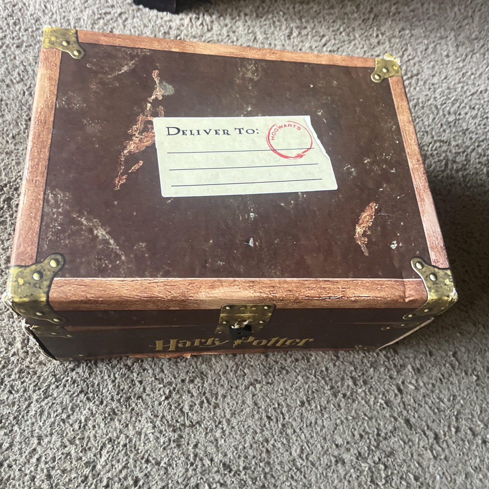 Harry Potter Boxed Set Hardcover Books 1-7 in Trunk Chest Limited Edition READ