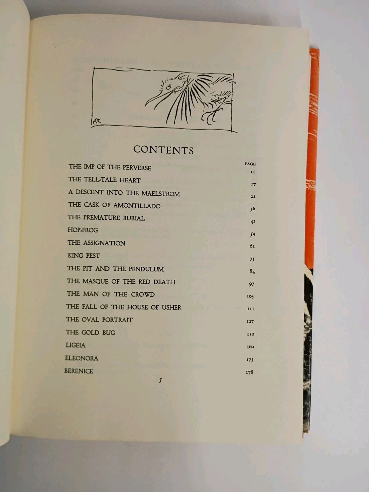 Vintage 1935 “POE’S TALES OF MYSTERY & IMAGINATION” 317-Page Hardcover