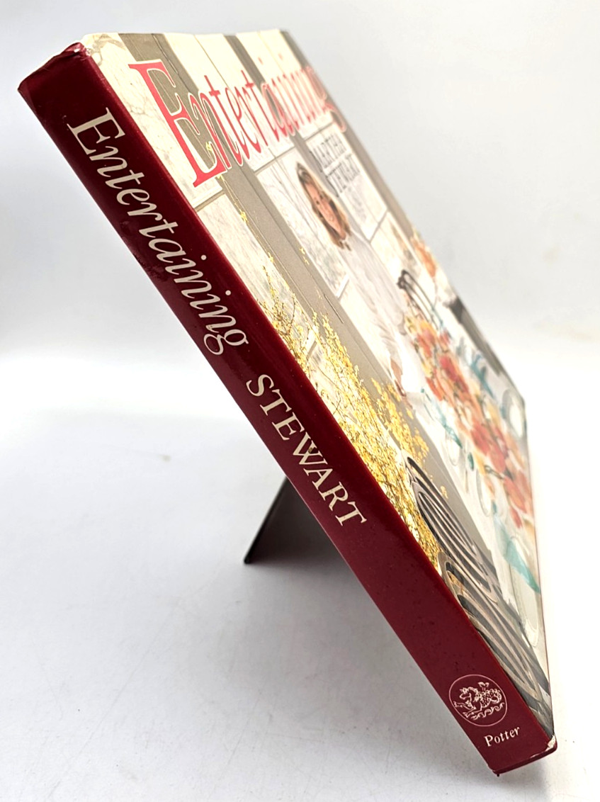 Entertaining by Martha Stewart 1982 1st Edition Book Vtg Hardcover Jacket Clean