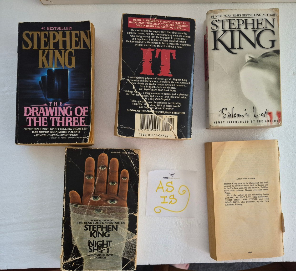 STEPHEN KING Paperback Books, YOU PICK the Title