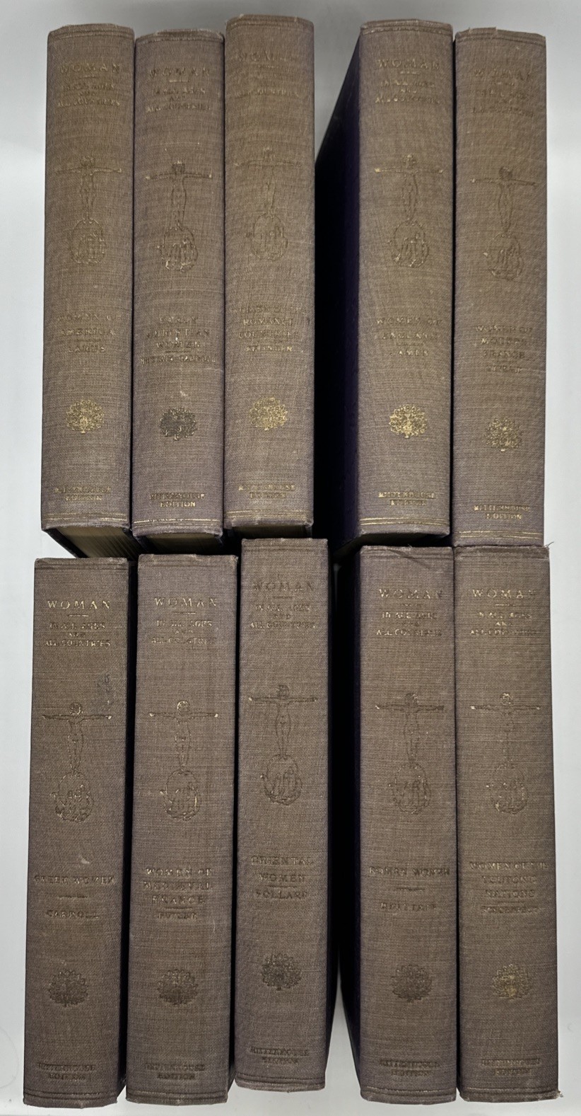 Woman in All Ages and in All Countries 10 vols Set 1908