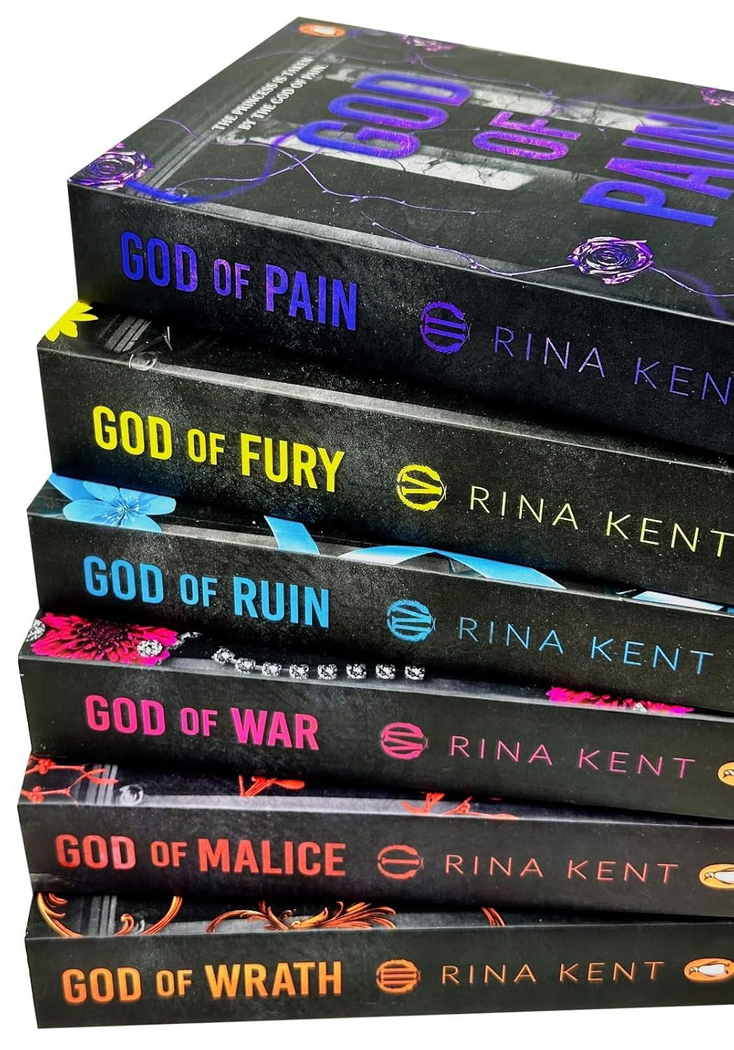 Legacy of Gods Series Collection 6 Books Set by Rina Kent (God of Pain, God of F