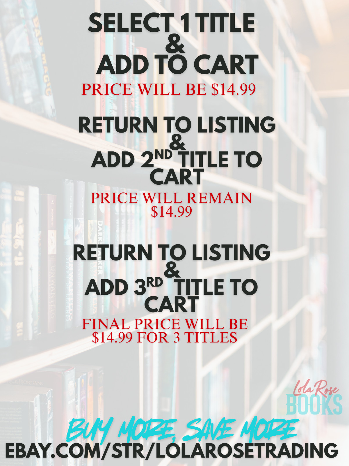 Non‑Fiction Books HC PBK • Pick Any 3 for $15 • Hundreds of Titles