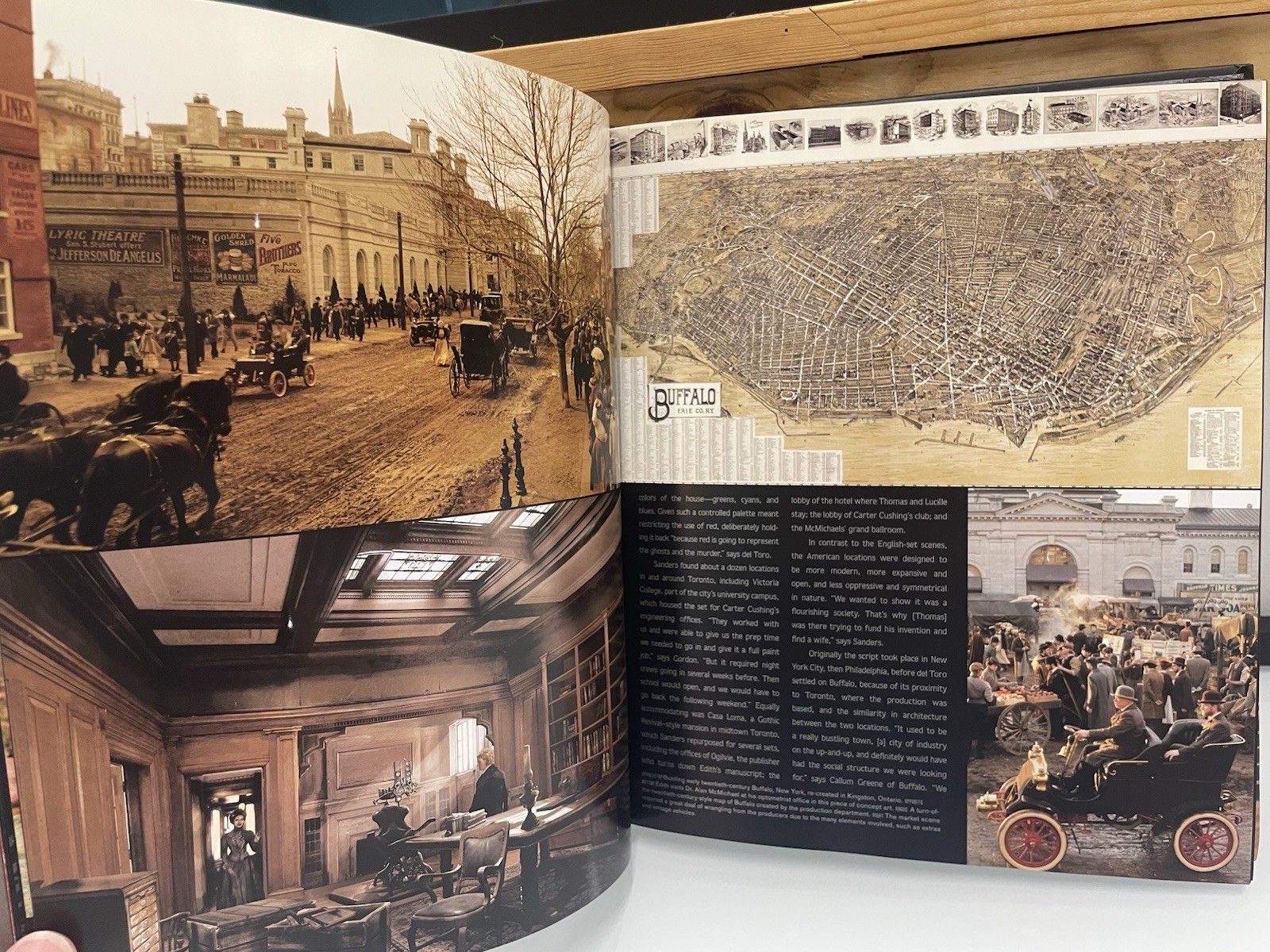 Crimson Peak: The Art of Darkness by Mark Salisbury w Inserts Guillermo Del Toro