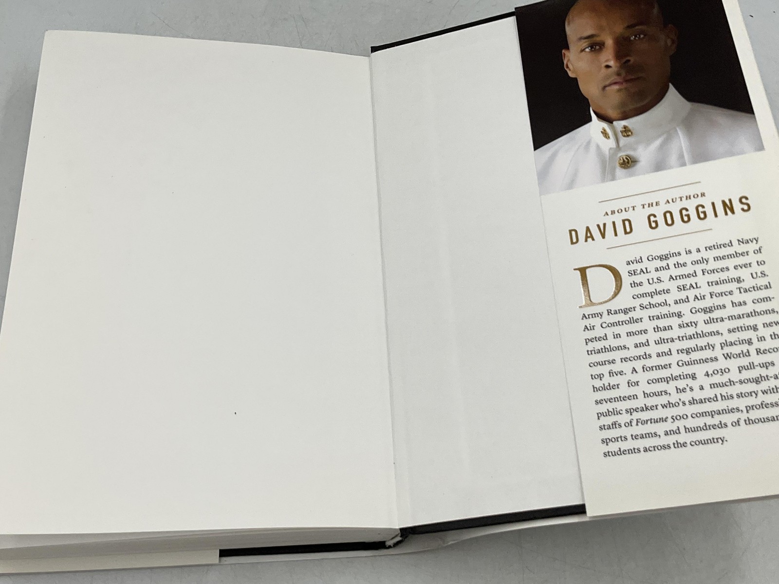 CAN’T HURT ME David Goggins 2018 Hardcover Lioncrest Publishing Dust Jacket