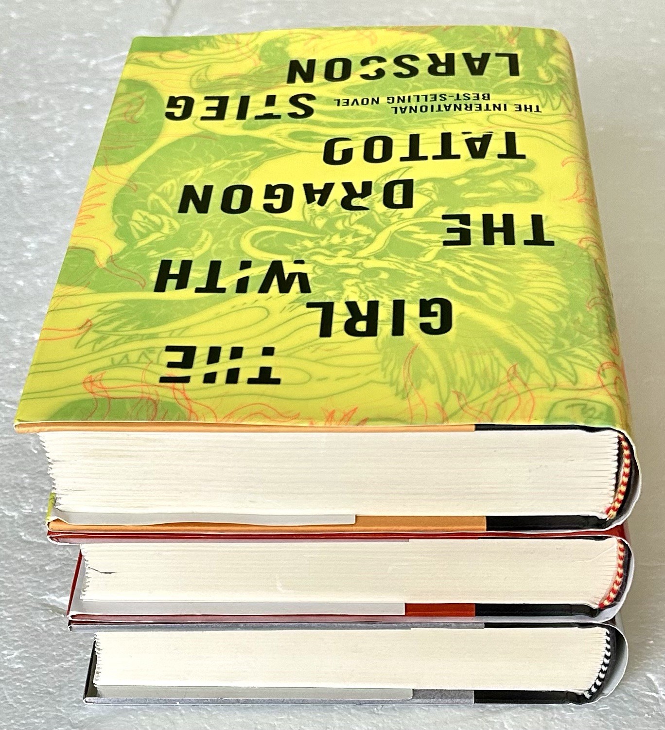 The Millennium Trilogy Hardcover ALL 1st Edition 1st Printing by Stieg Larsson