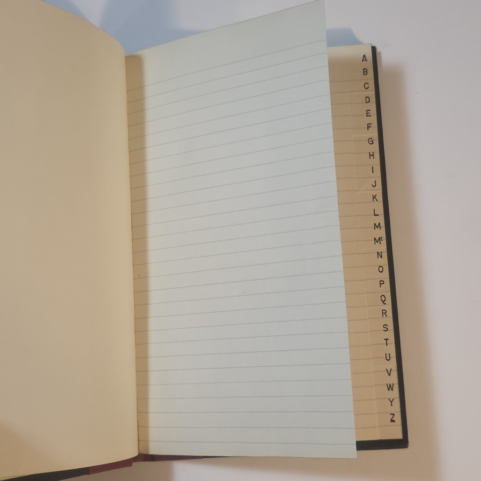 Vintage 1970s S.E. Ledger, Hard Cover, 126 Pages + Index