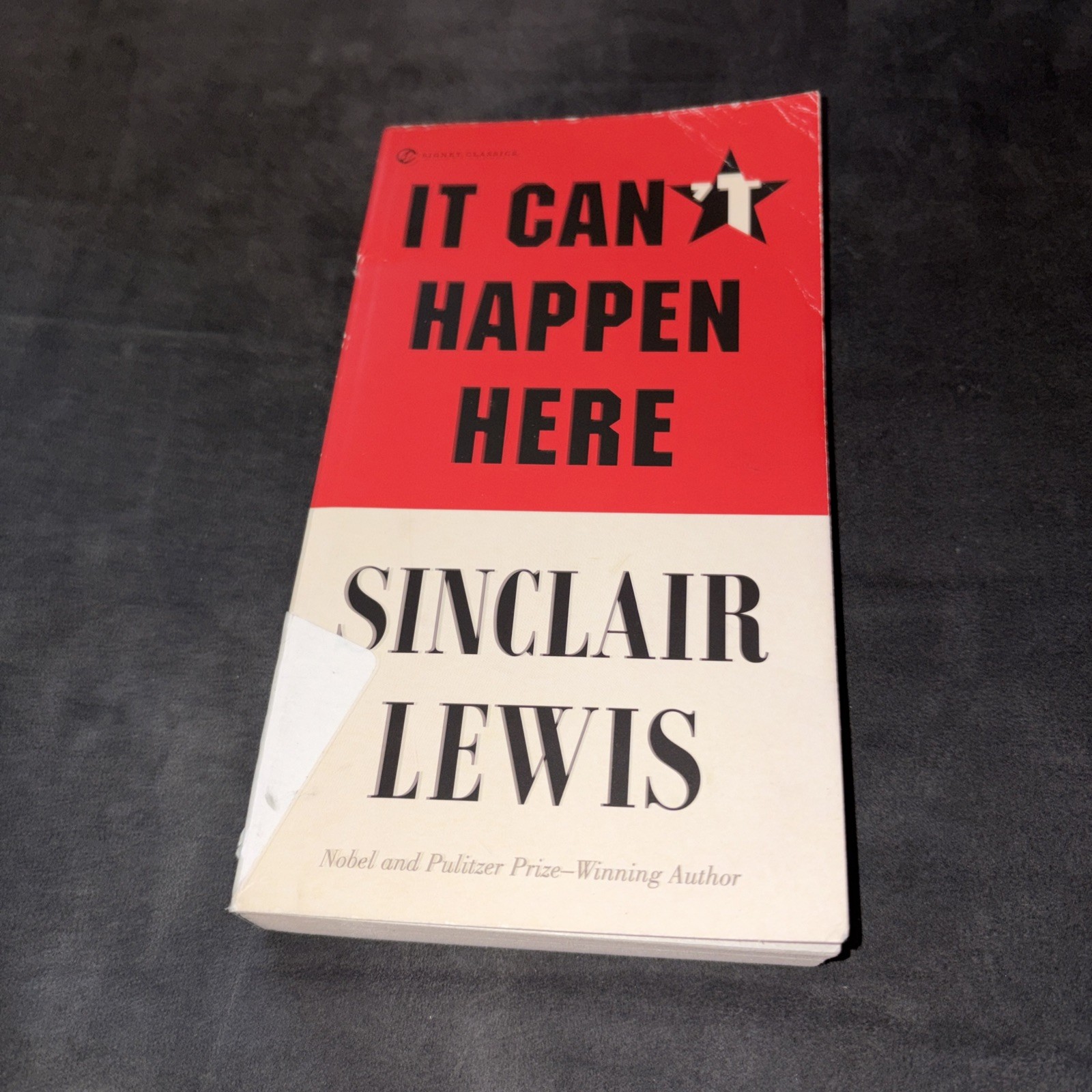 It Can’t Happen Here by Sinclair Lewis PB