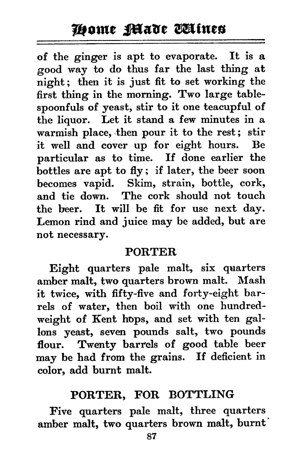 1922 Old Time Recipes For Home Made Wines Cordials And Liqueurs 150 Pages
