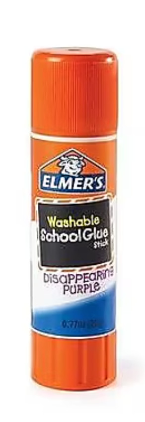 NEW Elmer’s 30 Washable Disappearing Purple School Glue Sticks – 0.24 oz