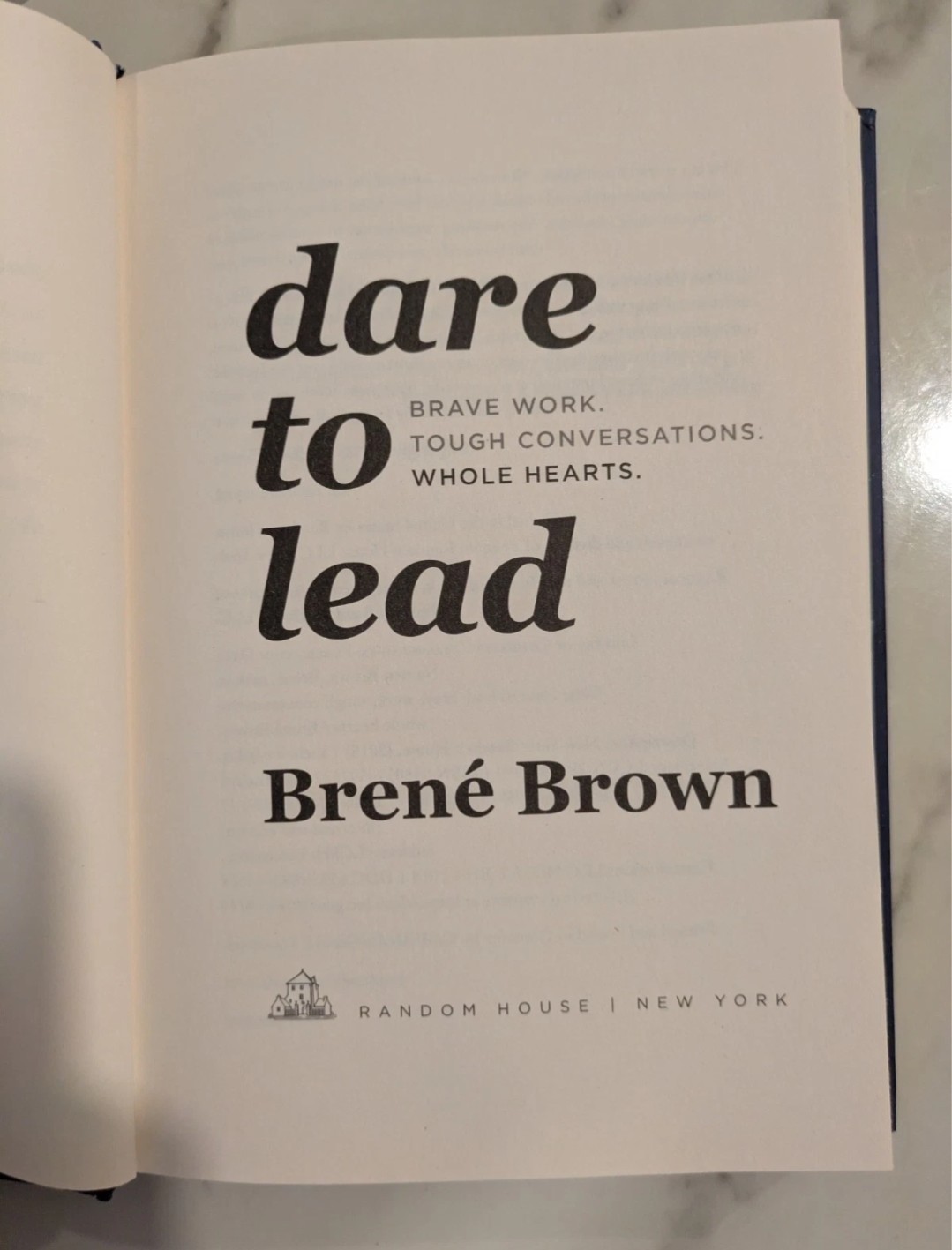 Dare To Lead Brene Brown