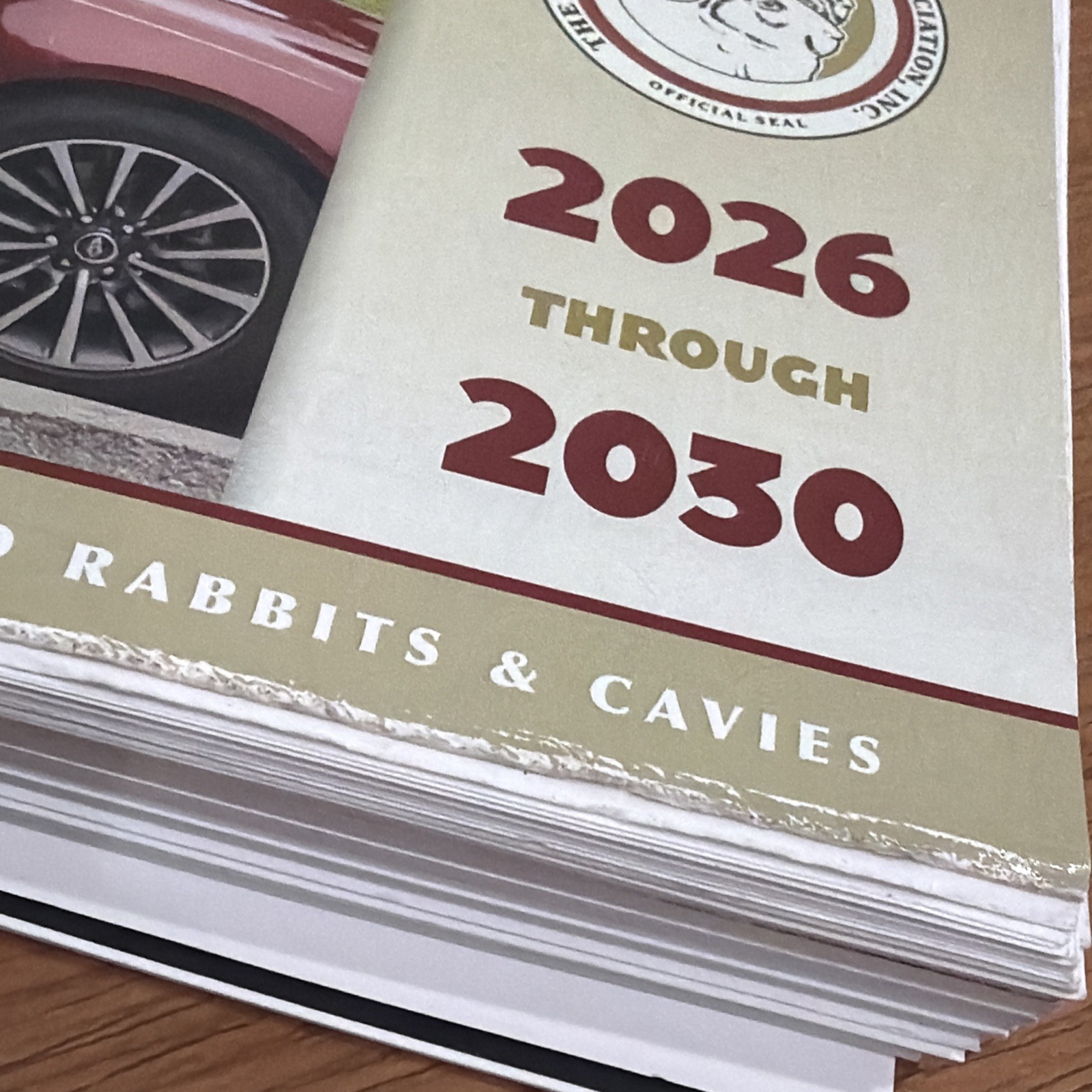 ARBA STANDARD OF PERFECTION 2026-2030 BY American Rabbit Breeders Association